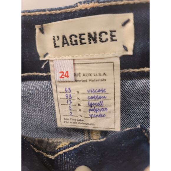 L'AGENCE Mageurite High Rise Skinny Jean - Picture 4 of 10